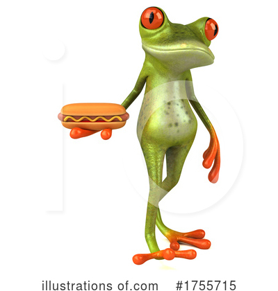 Royalty-Free (RF) Frog Clipart Illustration by Julos - Stock Sample #1755715