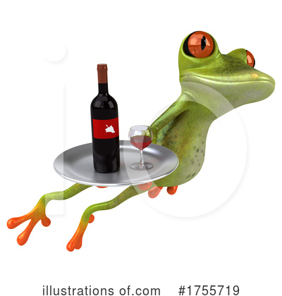 Royalty-Free (RF) Frog Clipart Illustration by Julos - Stock Sample #1755719