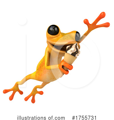 Royalty-Free (RF) Frog Clipart Illustration by Julos - Stock Sample #1755731