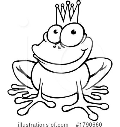 Royalty-Free (RF) Frog Clipart Illustration by Domenico Condello - Stock Sample #1790660