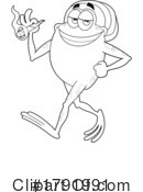 Frog Clipart #1791991 by Hit Toon