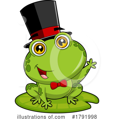 Royalty-Free (RF) Frog Clipart Illustration by Hit Toon - Stock Sample #1791998