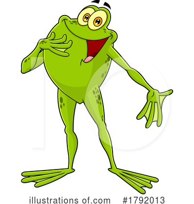 Royalty-Free (RF) Frog Clipart Illustration by Hit Toon - Stock Sample #1792013