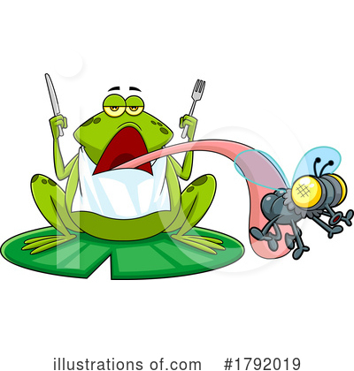 Royalty-Free (RF) Frog Clipart Illustration by Hit Toon - Stock Sample #1792019