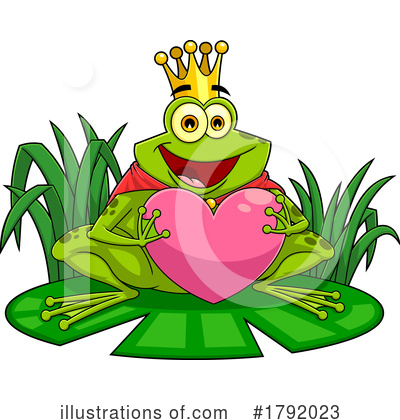 Frog Prince Clipart #1792023 by Hit Toon