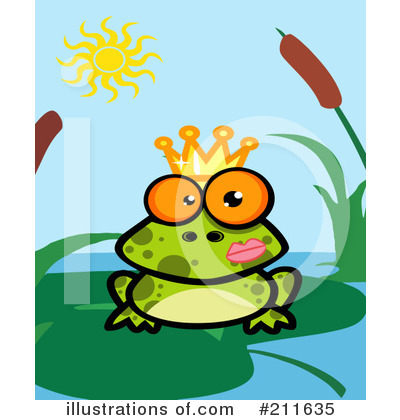 Frog Prince Clipart #211635 by Hit Toon