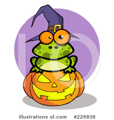 Royalty-Free (RF) Frog Clipart Illustration by Hit Toon - Stock Sample #226836