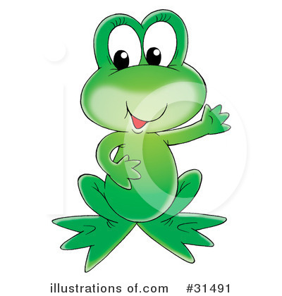 Frog Clipart #31491 by Alex Bannykh