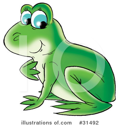 Frog Clipart #31492 by Alex Bannykh