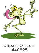 Frog Clipart #40825 by Dennis Holmes Designs
