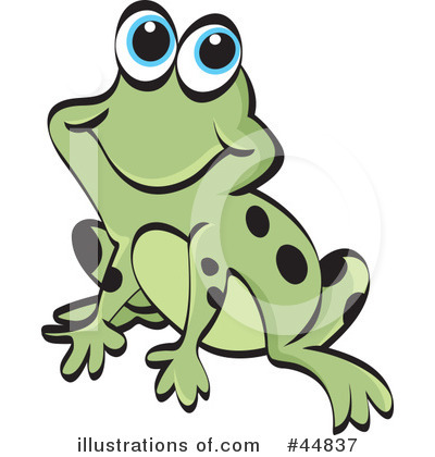 Royalty-Free (RF) Frog Clipart Illustration by Lal Perera - Stock Sample #44837