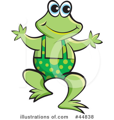 Royalty-Free (RF) Frog Clipart Illustration by Lal Perera - Stock Sample #44838