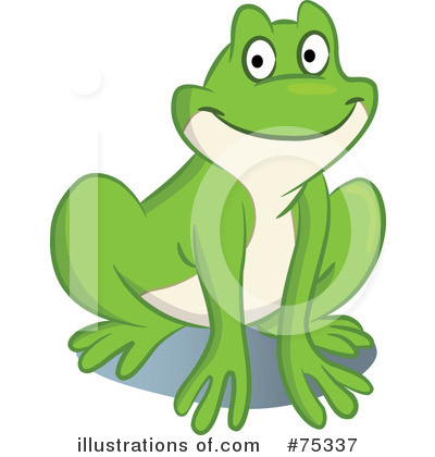 Royalty-Free (RF) Frog Clipart Illustration by Frisko - Stock Sample #75337