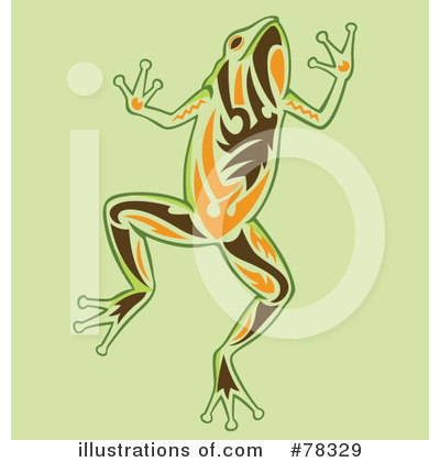 Royalty-Free (RF) Frog Clipart Illustration by Cherie Reve - Stock Sample #78329