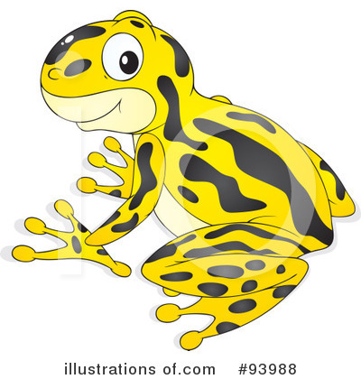 Royalty-Free (RF) Frog Clipart Illustration by Alex Bannykh - Stock Sample #93988