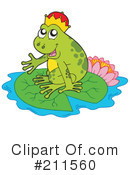 Frog Prince Clipart #211560 by visekart