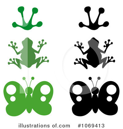 Royalty-Free (RF) Frogs Clipart Illustration by Hit Toon - Stock Sample #1069413