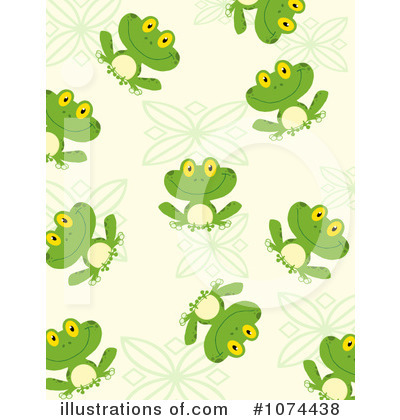 Royalty-Free (RF) Frogs Clipart Illustration by Hit Toon - Stock Sample #1074438