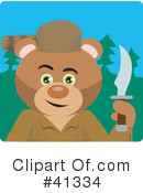 davy crockett clipart