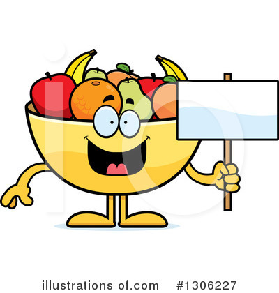 Royalty-Free (RF) Fruit Bowl Clipart Illustration by Cory Thoman - Stock Sample #1306227