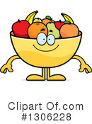 Fruit Bowl Clipart #1306228 by Cory Thoman