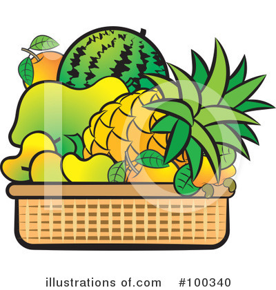 Basket Clipart #100340 by Lal Perera