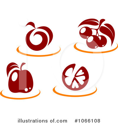 Royalty-Free (RF) Fruit Clipart Illustration by Vector Tradition SM - Stock Sample #1066108