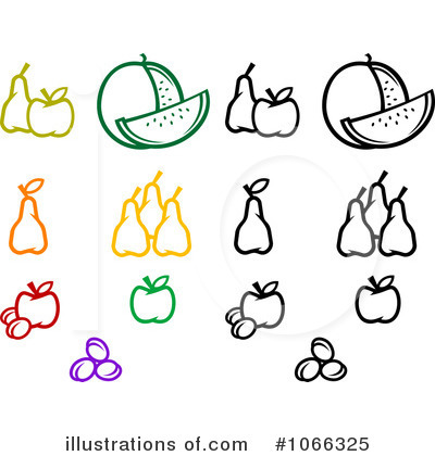Royalty-Free (RF) Fruit Clipart Illustration by Vector Tradition SM - Stock Sample #1066325