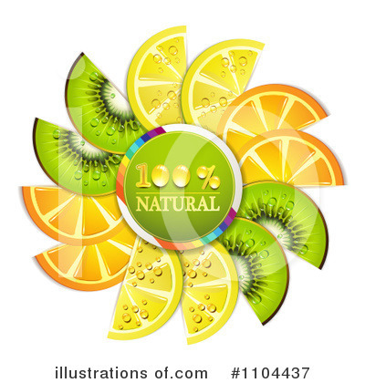 Orange Slices Clipart #1104437 by merlinul
