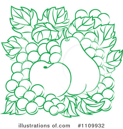 Royalty-Free (RF) Fruit Clipart Illustration by Vector Tradition SM - Stock Sample #1109932