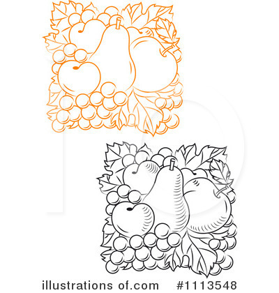 Royalty-Free (RF) Fruit Clipart Illustration by Vector Tradition SM - Stock Sample #1113548
