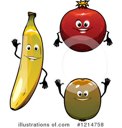 Royalty-Free (RF) Fruit Clipart Illustration by Vector Tradition SM - Stock Sample #1214758