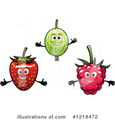 Royalty-Free (RF) Fruit Clipart Illustration by Vector Tradition SM - Stock Sample #1218472