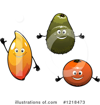 Royalty-Free (RF) Fruit Clipart Illustration by Vector Tradition SM - Stock Sample #1218473