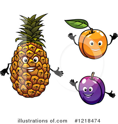Royalty-Free (RF) Fruit Clipart Illustration by Vector Tradition SM - Stock Sample #1218474