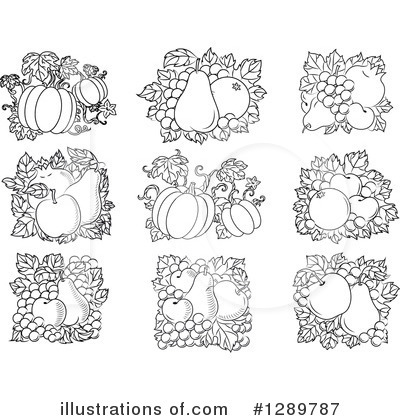 Royalty-Free (RF) Fruit Clipart Illustration by Vector Tradition SM - Stock Sample #1289787