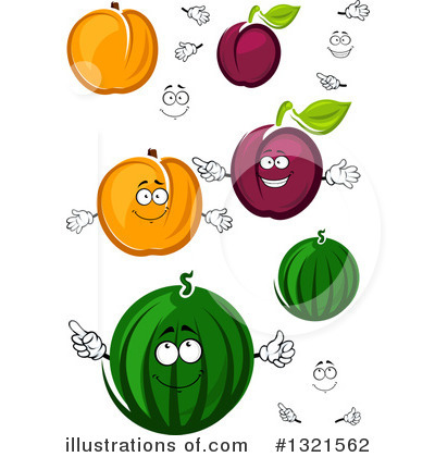 Royalty-Free (RF) Fruit Clipart Illustration by Vector Tradition SM - Stock Sample #1321562
