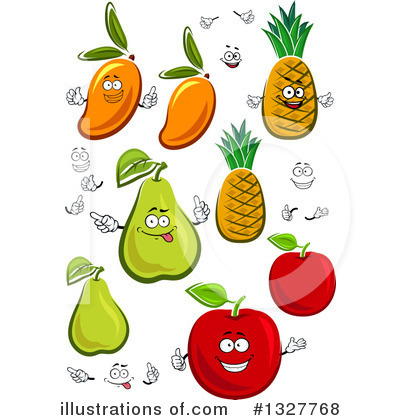 Royalty-Free (RF) Fruit Clipart Illustration by Vector Tradition SM - Stock Sample #1327768