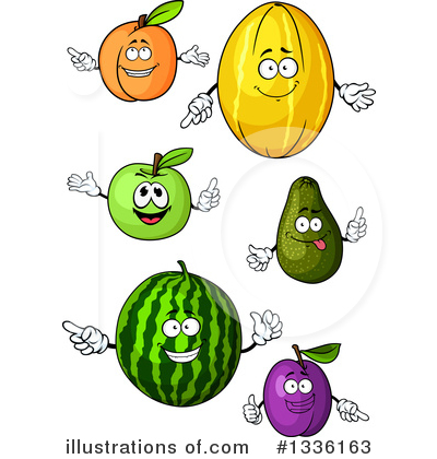 Royalty-Free (RF) Fruit Clipart Illustration by Vector Tradition SM - Stock Sample #1336163