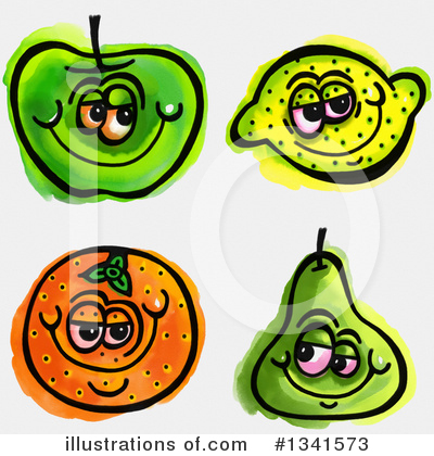 Royalty-Free (RF) Fruit Clipart Illustration by Prawny - Stock Sample #1341573