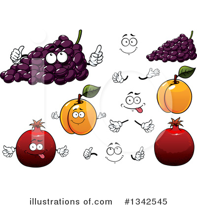 Royalty-Free (RF) Fruit Clipart Illustration by Vector Tradition SM - Stock Sample #1342545