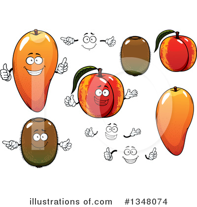 Royalty-Free (RF) Fruit Clipart Illustration by Vector Tradition SM - Stock Sample #1348074