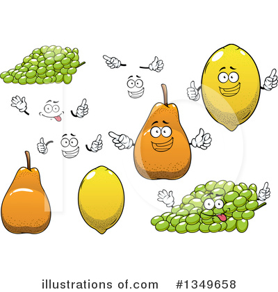 Royalty-Free (RF) Fruit Clipart Illustration by Vector Tradition SM - Stock Sample #1349658