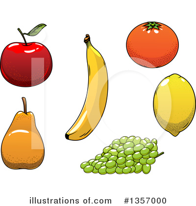 Royalty-Free (RF) Fruit Clipart Illustration by Vector Tradition SM - Stock Sample #1357000