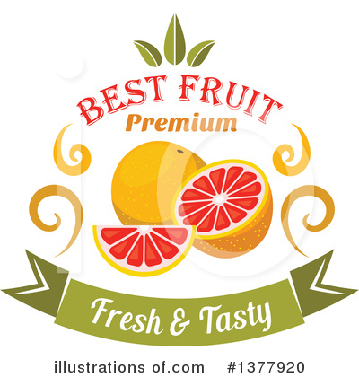 Royalty-Free (RF) Fruit Clipart Illustration by Vector Tradition SM - Stock Sample #1377920