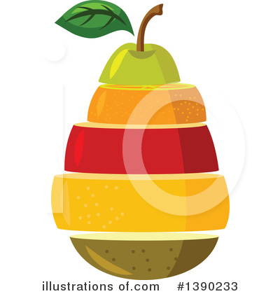 Navel Orange Clipart #1390233 by Vector Tradition SM
