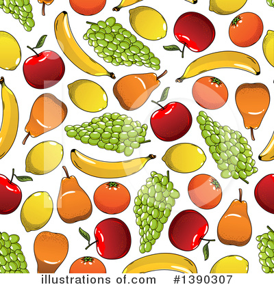 Banana Clipart #1390307 by Vector Tradition SM