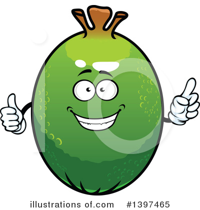Guava Clipart #1397465 by Vector Tradition SM