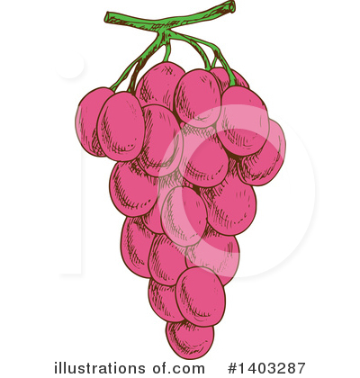 Royalty-Free (RF) Fruit Clipart Illustration by Vector Tradition SM - Stock Sample #1403287