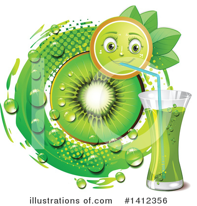 Royalty-Free (RF) Fruit Clipart Illustration by merlinul - Stock Sample #1412356